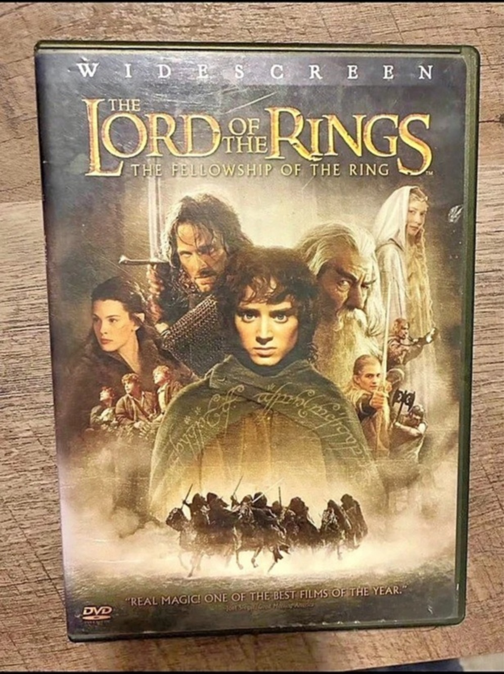 Warner Bros. The Lord of the Rings: The Fellowship of the Ring. DVD Movie